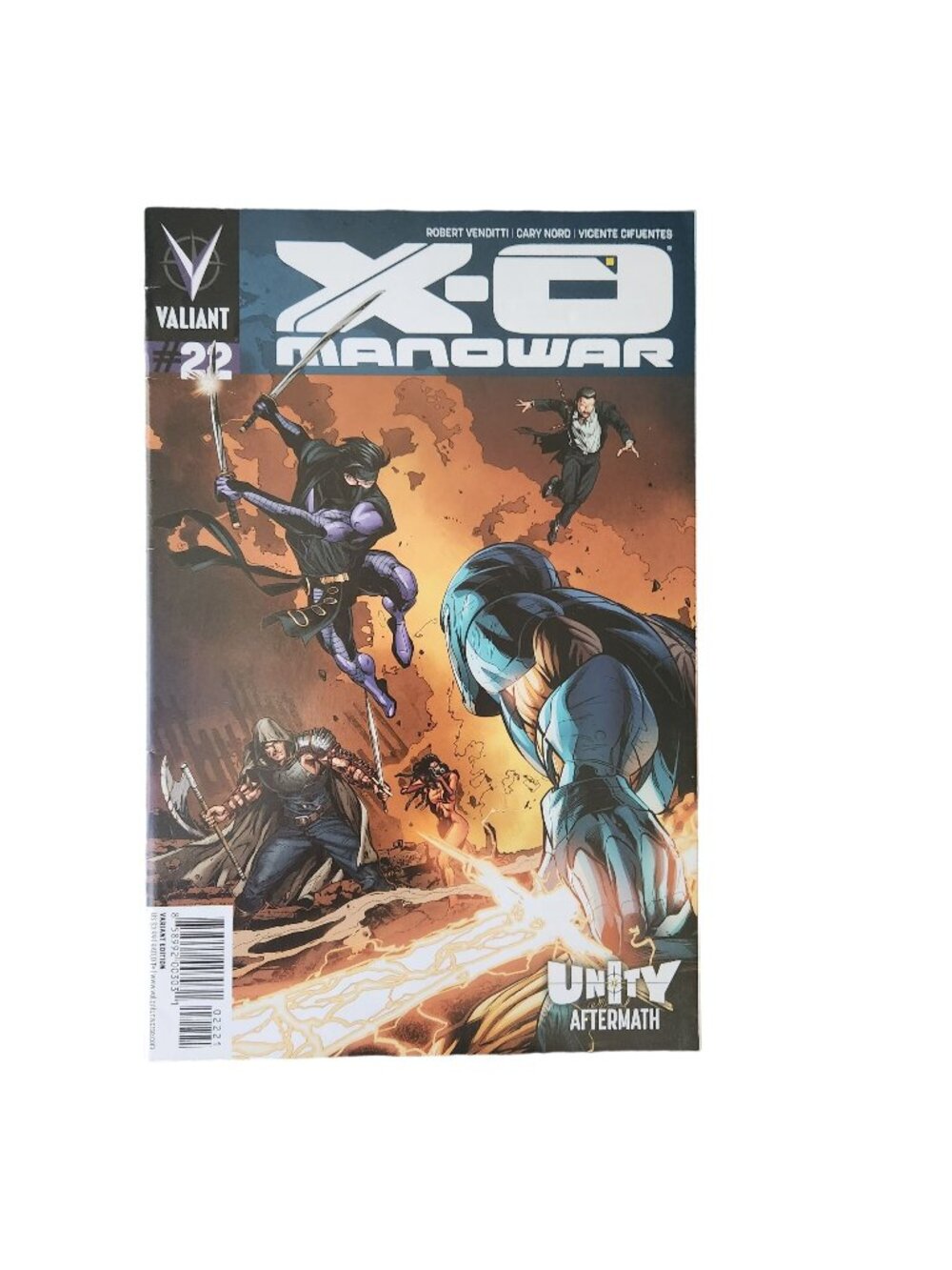 Valiant X-O Manowar #22 2014 Comic Book Collector Bagged Boarded